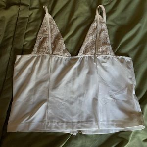 Y2K Lace Detail Tank Top